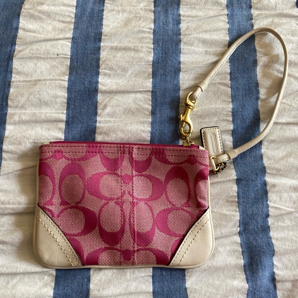 Coach wristlet